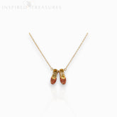 Wizard of Oz Dorothy Ruby Slippers - Necklace